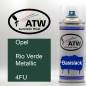 Preview: Opel, Rio Verde Metallic, 4FU: 400ml Sprühdose, von ATW Autoteile West.